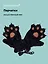 Перчатки Кошачьи лапки с когтями (черные) (иск.мех) (12-38092-202406-23) Bookvalno — 3046041 — 1