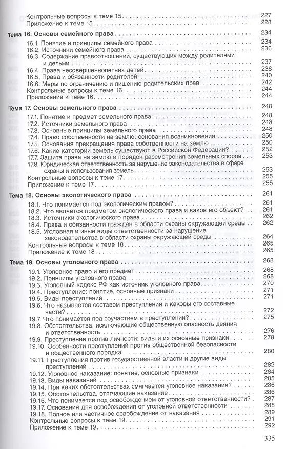 Книга Основы права: учебник (Михаил Марченко, Елена Дерябина) — 6