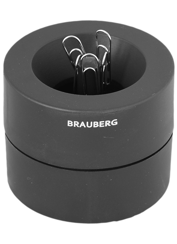 Скрепочница магнитная со скрепками, Brauberg 2945860 — 1