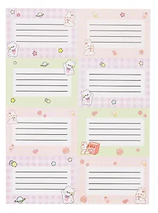 Наклейки для тетрадей 24 штуки "Kawaii"