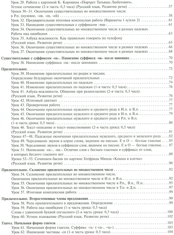 Книга Русский язык 3 кл. Поурочное планирование… Ч.2 Уч.-мет. пос. (+2 изд) (мПерНачШк) Лаврова (Нина Лаврова, Надежда Лаврова) — 3