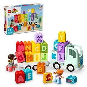 10421 Конструктор детский LEGO Duplo Грузовик с буквами, 36 деталей, возраст 2+ 3126515