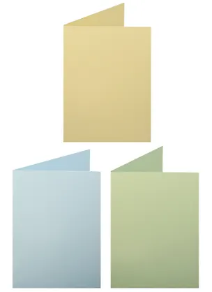 Набор заготовок д/открыток 10*15см, текстур.3шт: Желтый/Голубой/Салатовый SCB201316 2618939