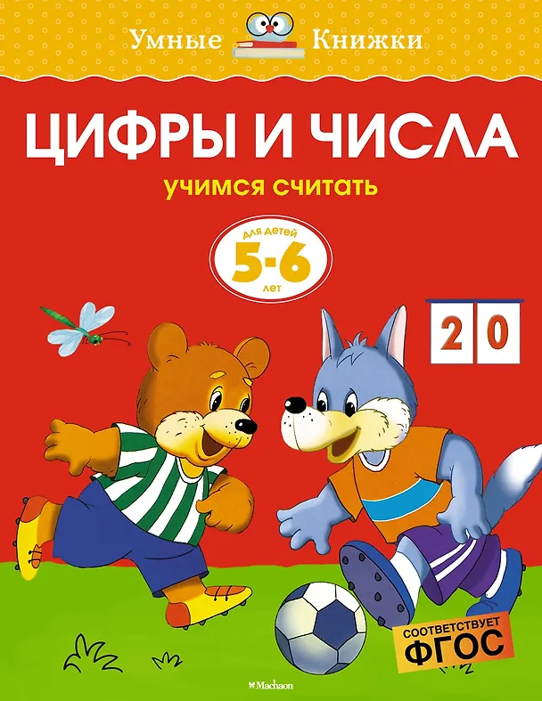 Книга Цифры и числа (5-6 лет) (Ольга Земцова) — 1