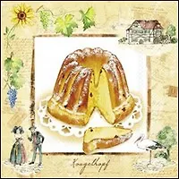 Наб. салф. для декупажа Лимонный пирог (1081160/CTE) (2шт) (упаковка)