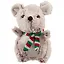Мягкая игрушка Мышка с шарфиком (19,5 см) (12-00983-TL02977) — 2727878 — 1