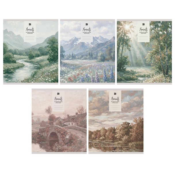 Тетрадь 48л кл. "Soft ART" пласт.обл., ассорти 3183684 — 1