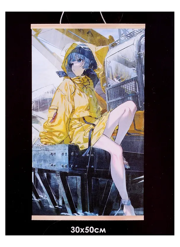 Набор для творчества "Картина по номерам на подвесе "Perfect Blue". ПАННО. Аниме. 30x50 см 2981252 — 1