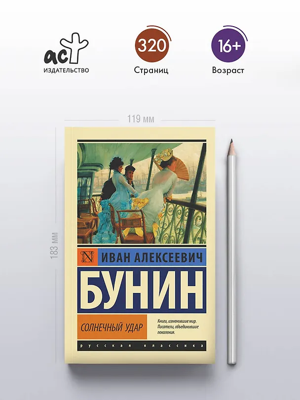 Книга Солнечный удар (Иван Бунин) — 5