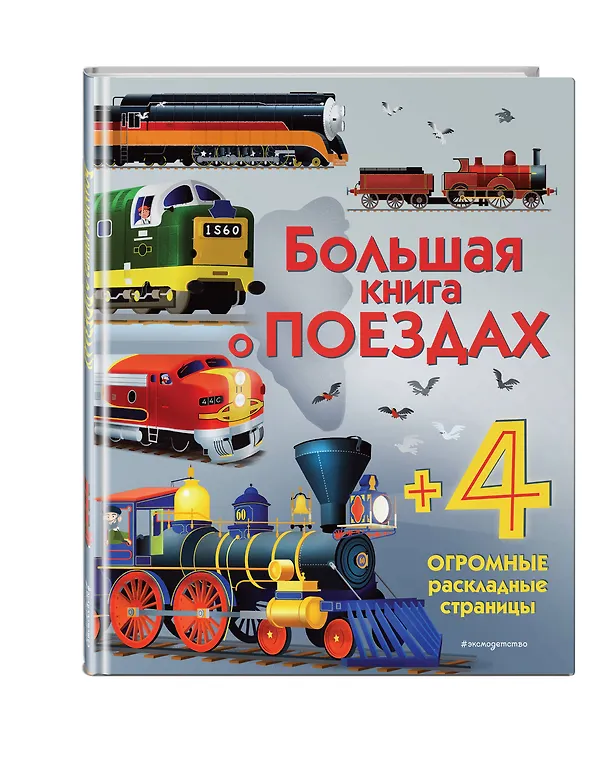 Книга Большая книга о поездах (Меган Каллис) — 4