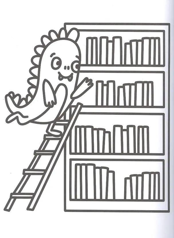Книга Моя первая большая раскраска. Монстры (Наталья Котятова) — 2