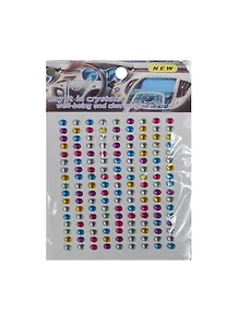 Стразы отдельные круглые малые Say it in crystals (1461-9/12) (ассорти+филетовые) (упаковка)