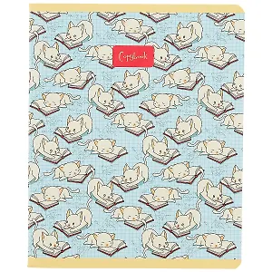 Тетрадь в клетку Unnika, "Забавные котики", 48 листов, в ассортименте