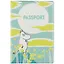 Обложка для паспорта MOOMIN Муми-тролль, цветы и солнце (ПВХ бокс) (МТО2021-02) — 2867816 — 1