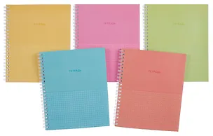 Тетрадь 80л кл. "В клетку"  мелов.картон, поля, офсет, ассорти 3084177