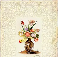 Декупажная карта Нежный букет (007294)