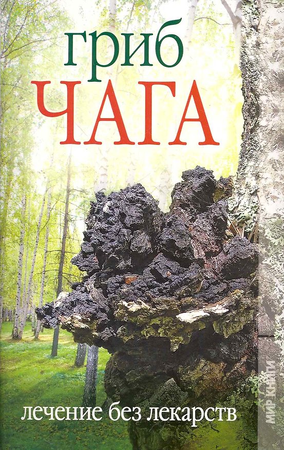 Книга Гриб чага. Лечение без лекарств / (мягк). Захаренко О. (Ниола - Пресс) () — 1
