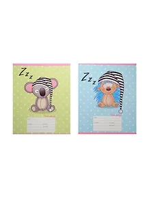 Тетрадь 12л круп.кл. "Мягкая игрушка" мел.картон, ассорти, Unnika