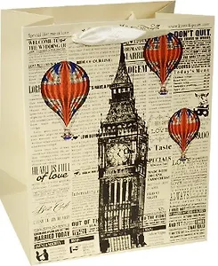 Пакет подарочный бумажный "Столичная газета", А4