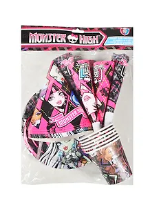 Набор для праздника Monster High на 6 персон 24 предмета (794711) (Сима-ленд)