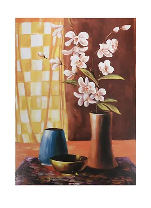 Сувенир, Картина Цветы 18*24см (дерево) в ассортименте 2546242