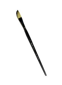 Кисть синтетика плоскоовальная №5 "Artists HI-TECH" скошенная, Pinax