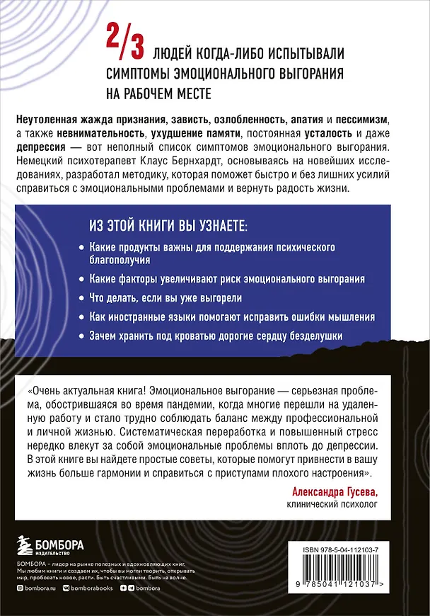 Книга Депрессия и выгорание. Как понять истинные причины плохого настроения и избавиться от них (Клаус Бернхардт) — 2