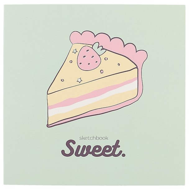 Скетчбук «Sweet», 170x170 мм, 40 листов, Be Smart 251483 — 1