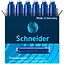 Картриджи для перьевой ручки набор 6 штук, синий, Schneider — 2985024 — 3