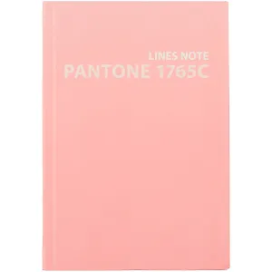 Записная книжка А6+ 80л лин. "Pantone line. 6" интегр.переплет, мат.ламинация, выб.лак, пантон.печать