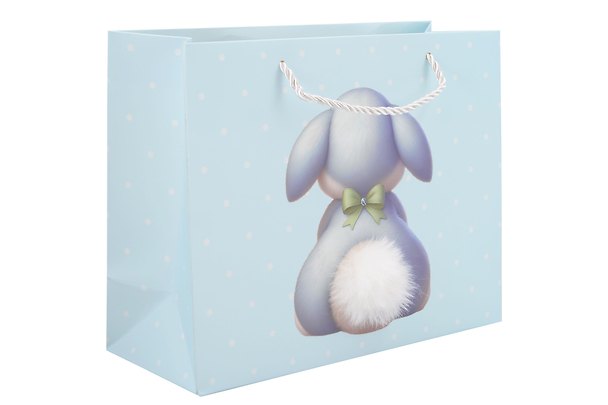 Пакет А4 25,5*20*10 "Bunnies" горизонт., дет., бум.мат., ассорти 3141275 — 1