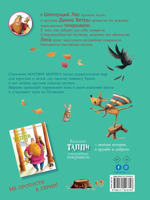 Книга Викинг Таппи и волшебное покрывало (Марцин Мортка) — 2