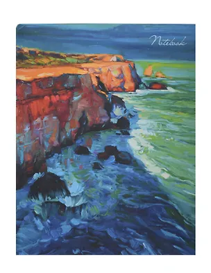 Записная книжка, Эксмо А5 (167*210) 64л. Книги для записей Графика. Живописный утес интегральная обложка ЕТИ5 337283