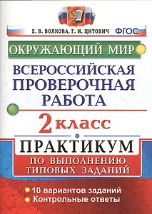 Всероссийская проверочная работа.Окружающий мир. Практикум. 2 класс. ФГОС