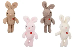 Мягкая игрушка Зайка с сердцем (25см) (15-3307019599-24)