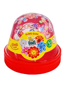 Лизун-Антистресс TM Mr.Boo Кристал с конфетти Цветы