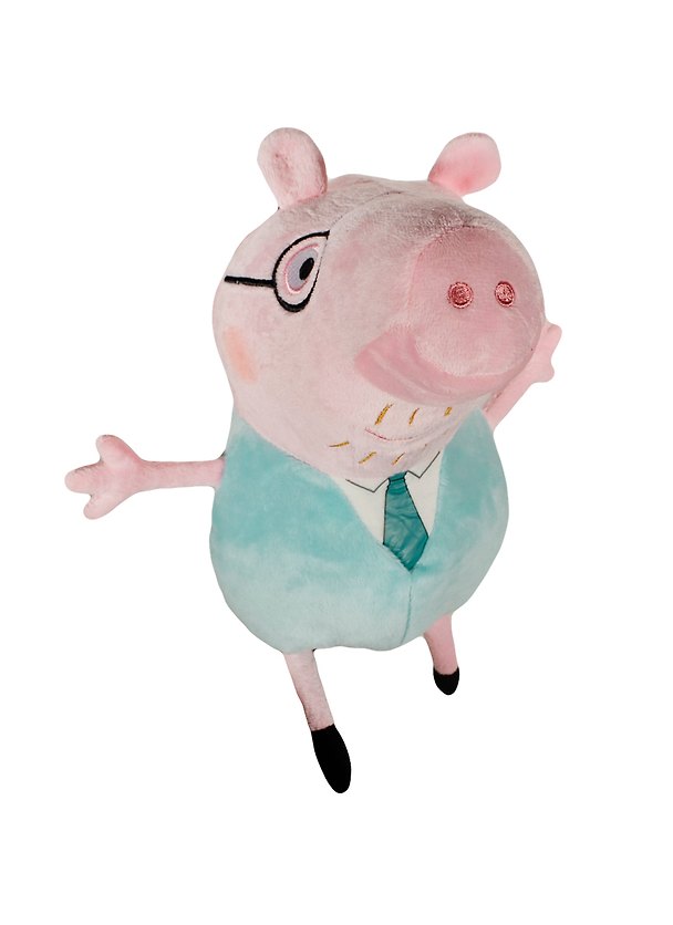 РОСМЭН Peppa мягкая игрушка "Папа свин с галстуком", 30см 25100 2447109 — 1