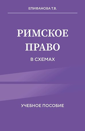 Римское право в схемах. Учебное пособие
