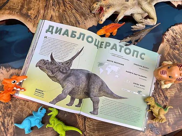 Книга Экскурсия в прошлое: динозавры. Самая реалистичная энциклопедия (Диего Маттарелли) — 13