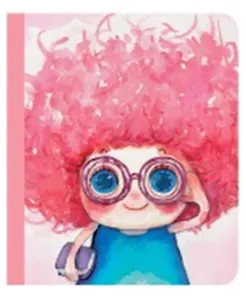 Мини-тетрадь "Ботаник Титта" (N03-302) (Оранжевая корова)