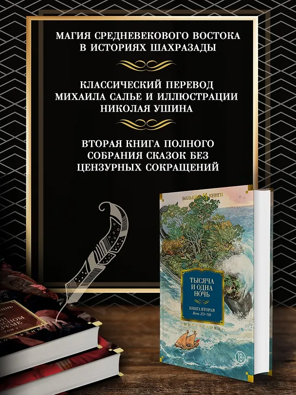 Книга Тысяча и одна ночь. Книга 2. Ночи 271-719 () — 5