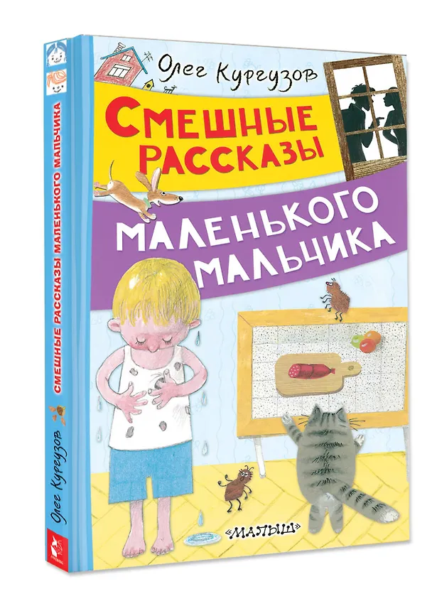 Книга Смешные рассказы маленького мальчика (Олег Кургузов) — 4