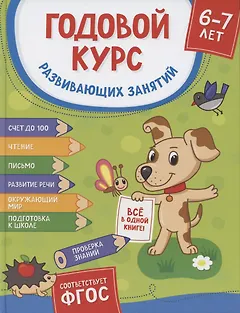 Годовой курс развивающих занятий. Для детей 6-7 лет