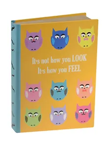 Блокнот Its not how you (цветные совы) (крафт) (БТ2015-101)