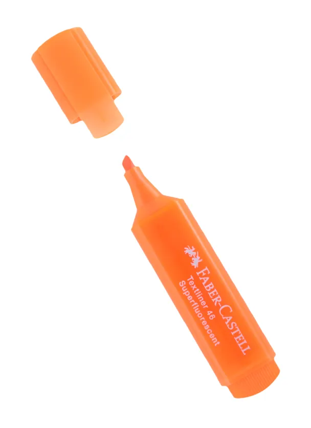 Текстовыделитель Faber-Castell, оранжевый 1-5 мм 214020 — 2