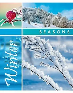 Тетрадь в линейку Hatber, "Времена года", А5, 48 листов