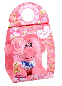 Травянчик Тролль розовый