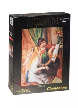 Пазл Clementoni Museum 500 эл. Пьер Огюст Ренуар Девушки за фортепьяно 30525 — 2495022 — 1