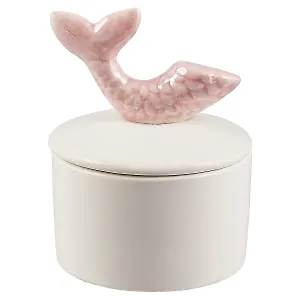 Шкатулка Хвост русалки (керамика) (12×8) (12-06882-2018)