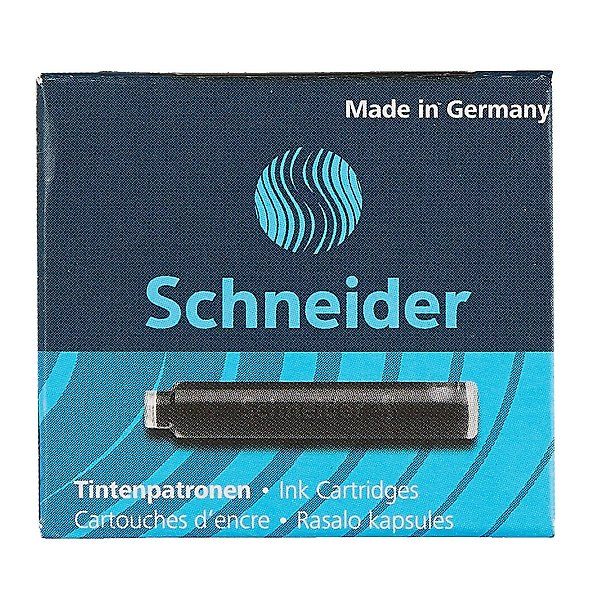 Картриджи для перьевой ручки чёрные, Schneider, 6 штук 261433 — 1